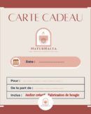 Atelier création de bougie - Carte cadeau