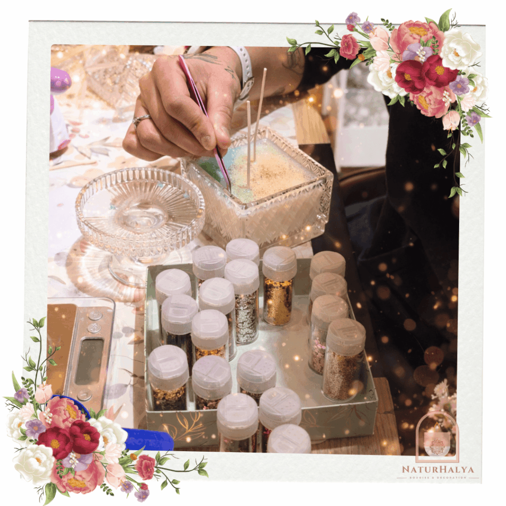 Atelier créatif - Création de bougie entre amies à Tours