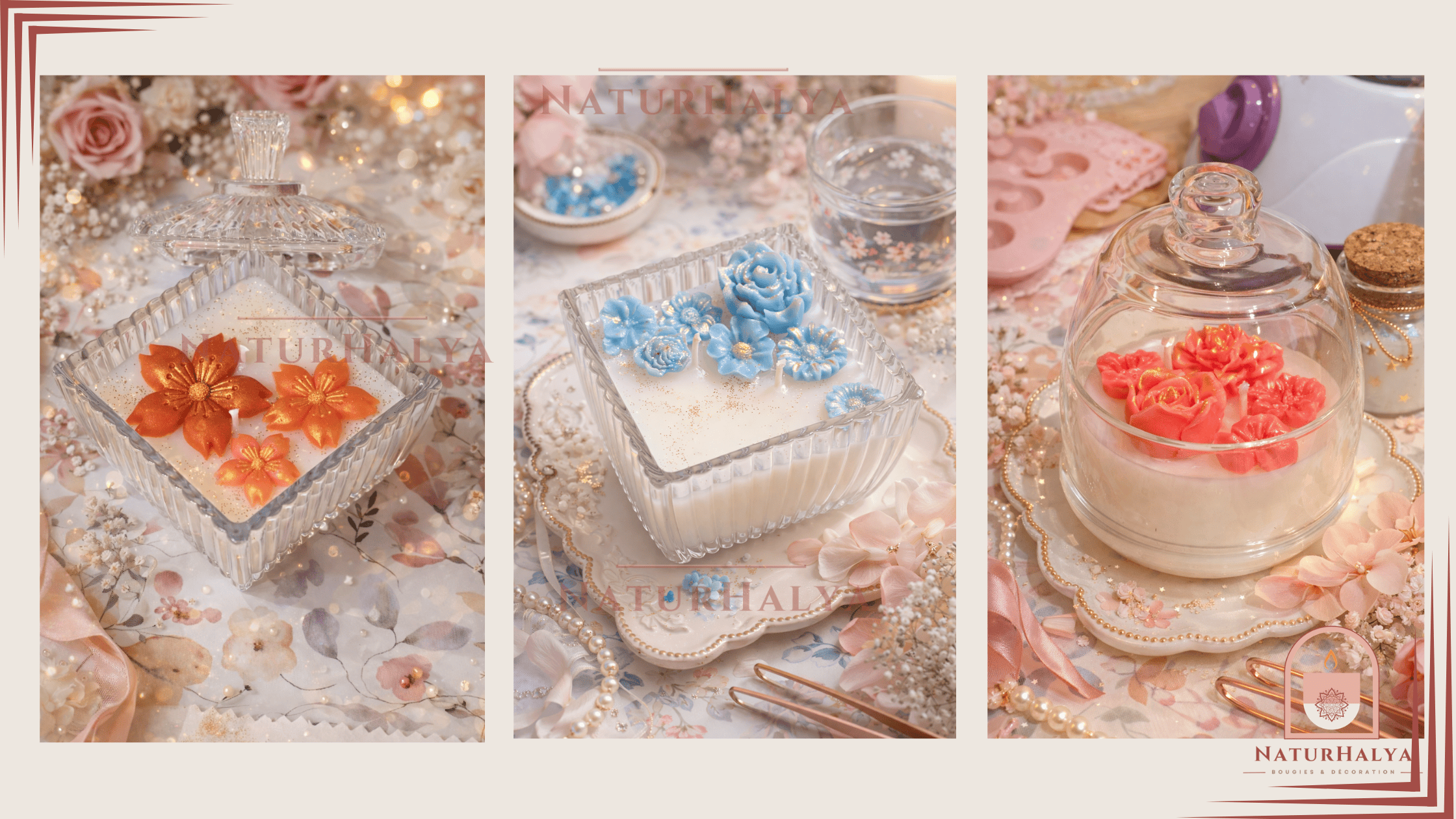 Atelier de création de bougie